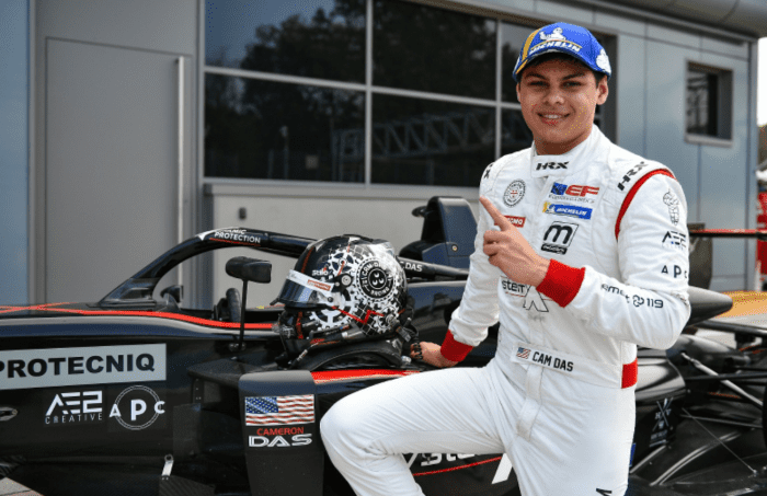 Cameron Das measures if Go-Karting is good exercise
