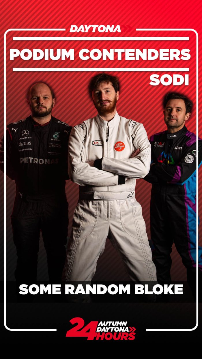 Some Random Bloke Podium Contenders