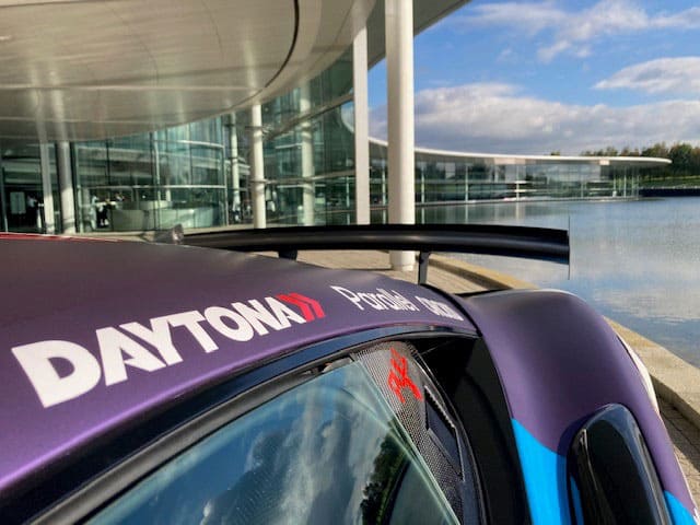 team brit car closeup image